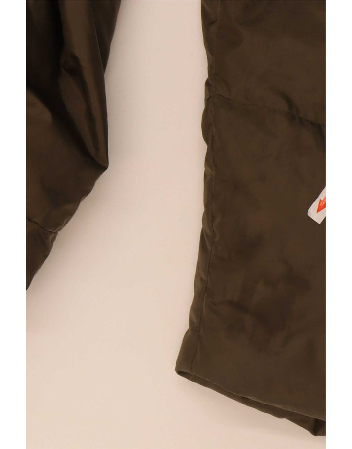 Jaqueta masculina acolchoada com capuz Belfe UK 44 2XL poliamida cáqui