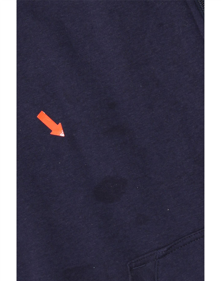 Jaqueta Kappa masculina de agasalho 2XL algodão azul marinho