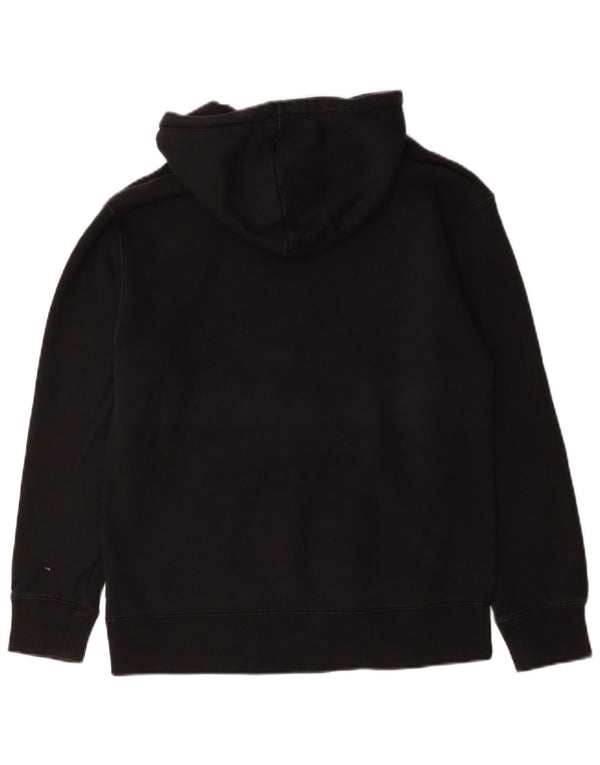 Jumper com capuz gráfico masculino Nike pequeno algodão preto