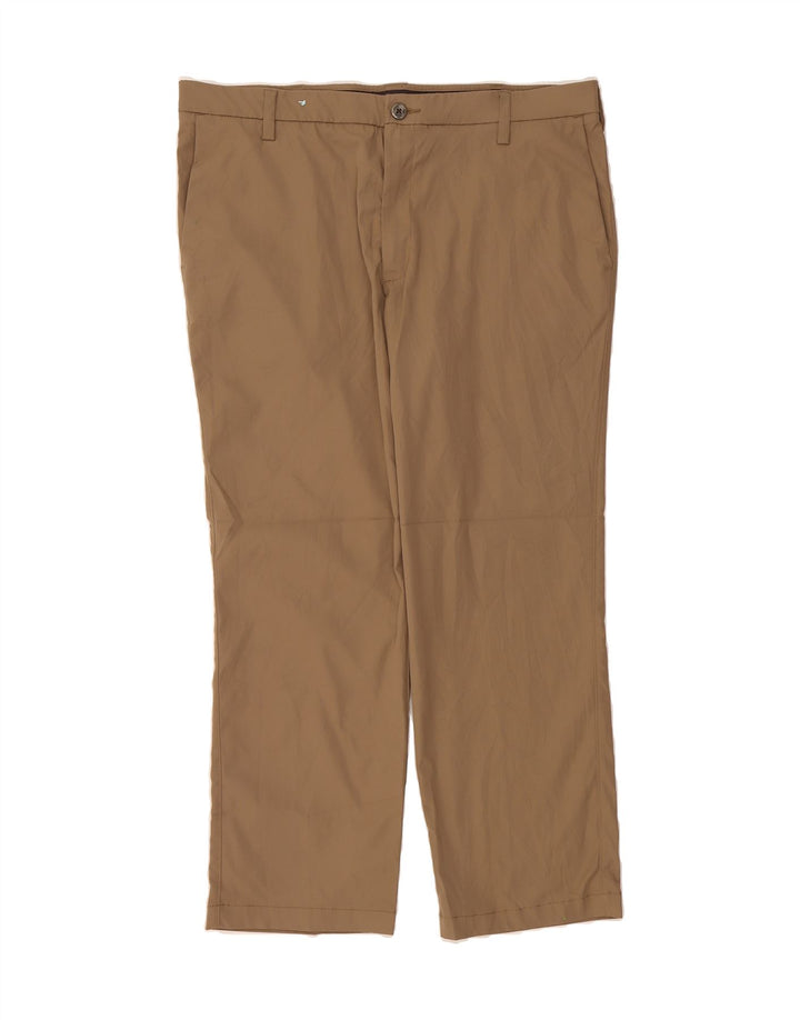 LEE Mens Straight Chino Trousers W38 L29 Beige Polyester Vintage Lee and Second-Hand Lee from Messina Hembry 