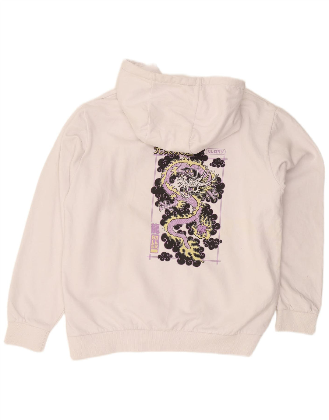 Snipes moletom com capuz gráfico masculino 2XL algodão branco