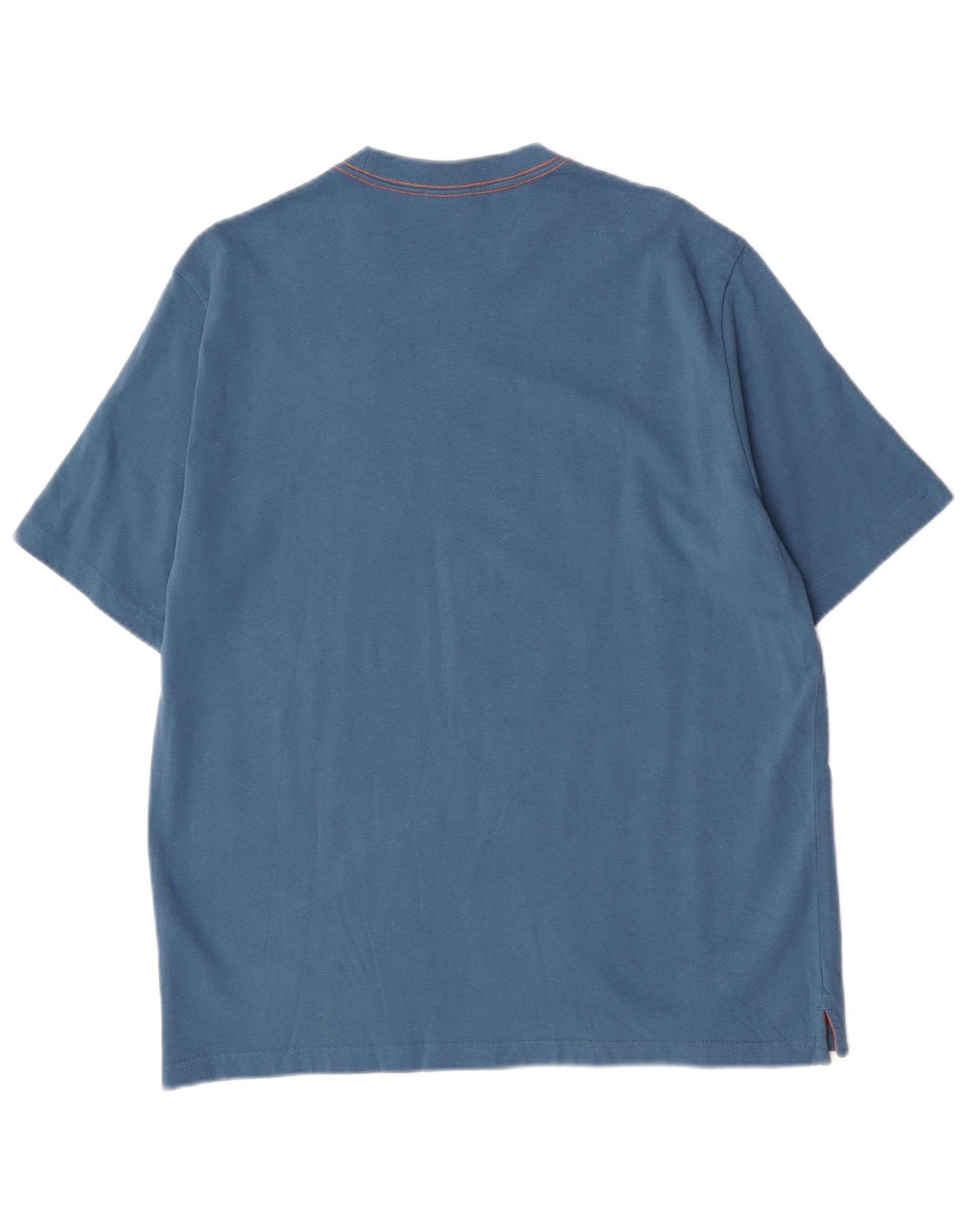 Camiseta masculina Paul Smith com estampa gráfica grande de algodão azul