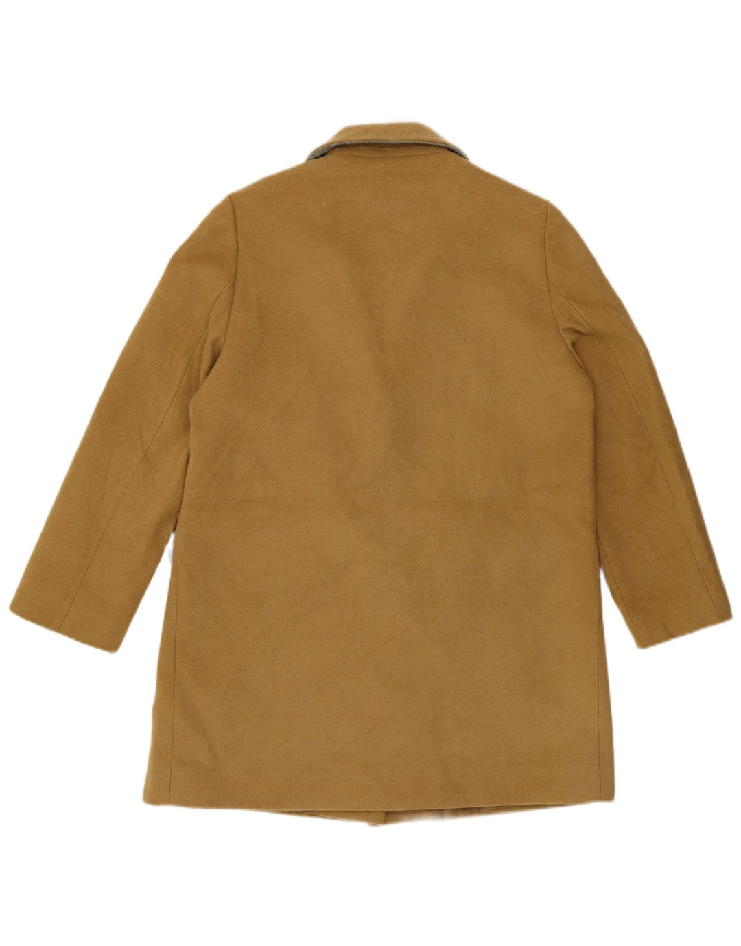 Sobretudo oversized feminino Topshop UK 10 poliéster amarelo pequeno