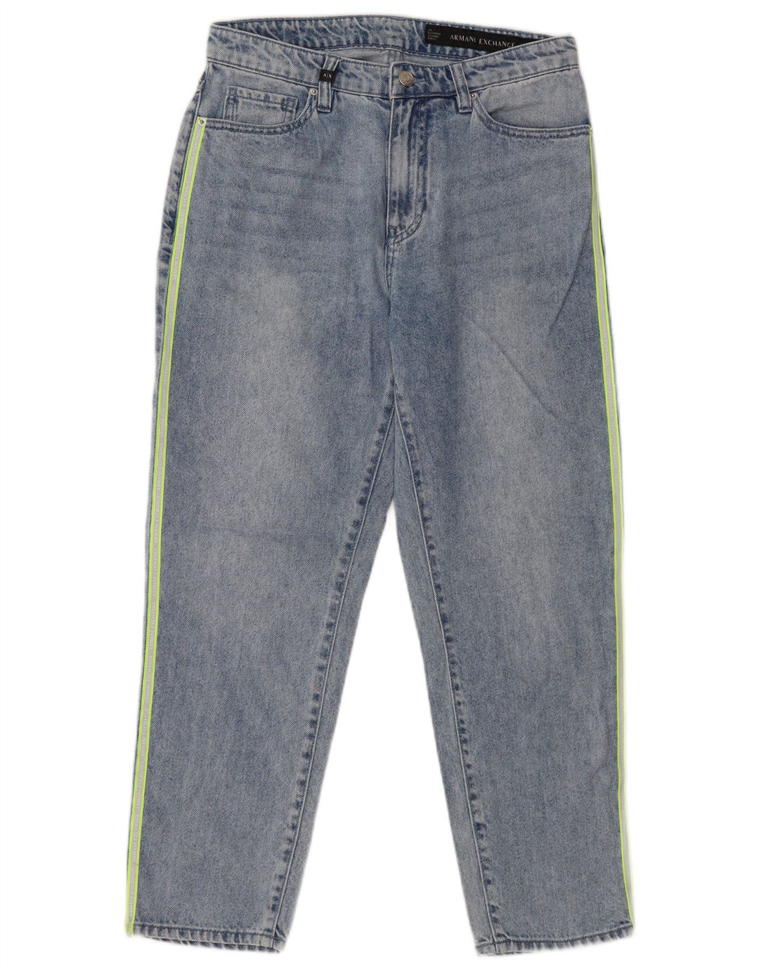 Calça Jeans Feminina Armani Exchange Boyfriend W27 L25 Azul