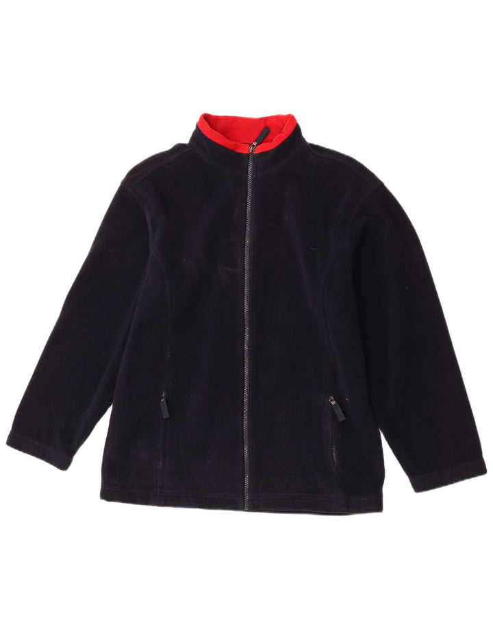 Jaqueta de lã masculina Marks & Spencer Reino Unido 36 pequeno bloco colorido azul marinho