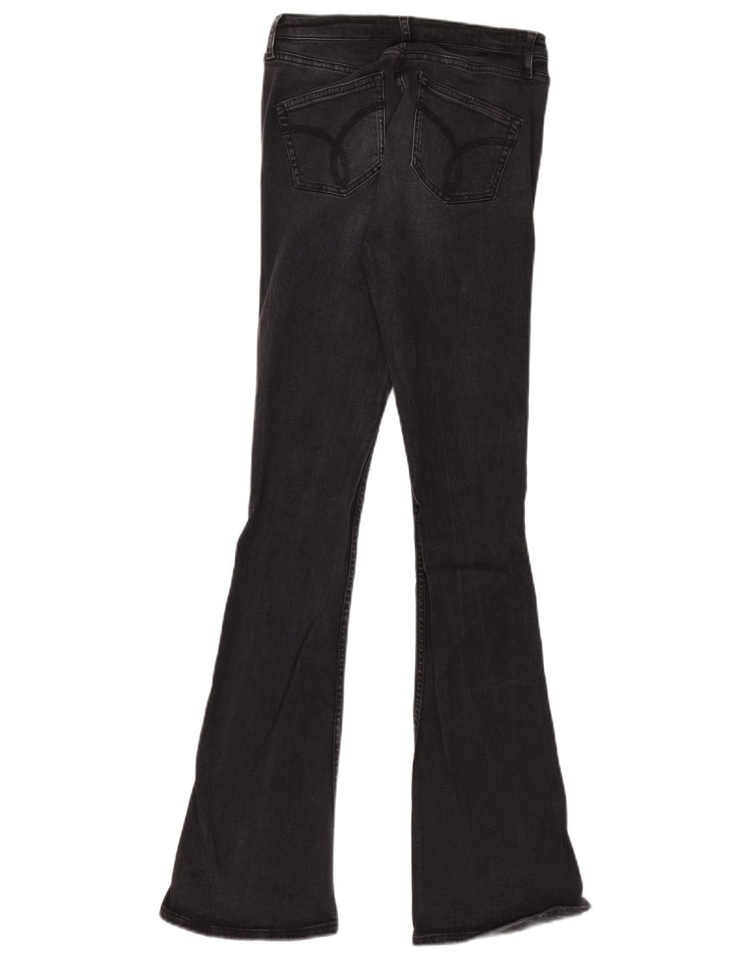 Calça Jeans Calvin Klein Feminina Slim Bootcut W28 L32 Preto Lyocell