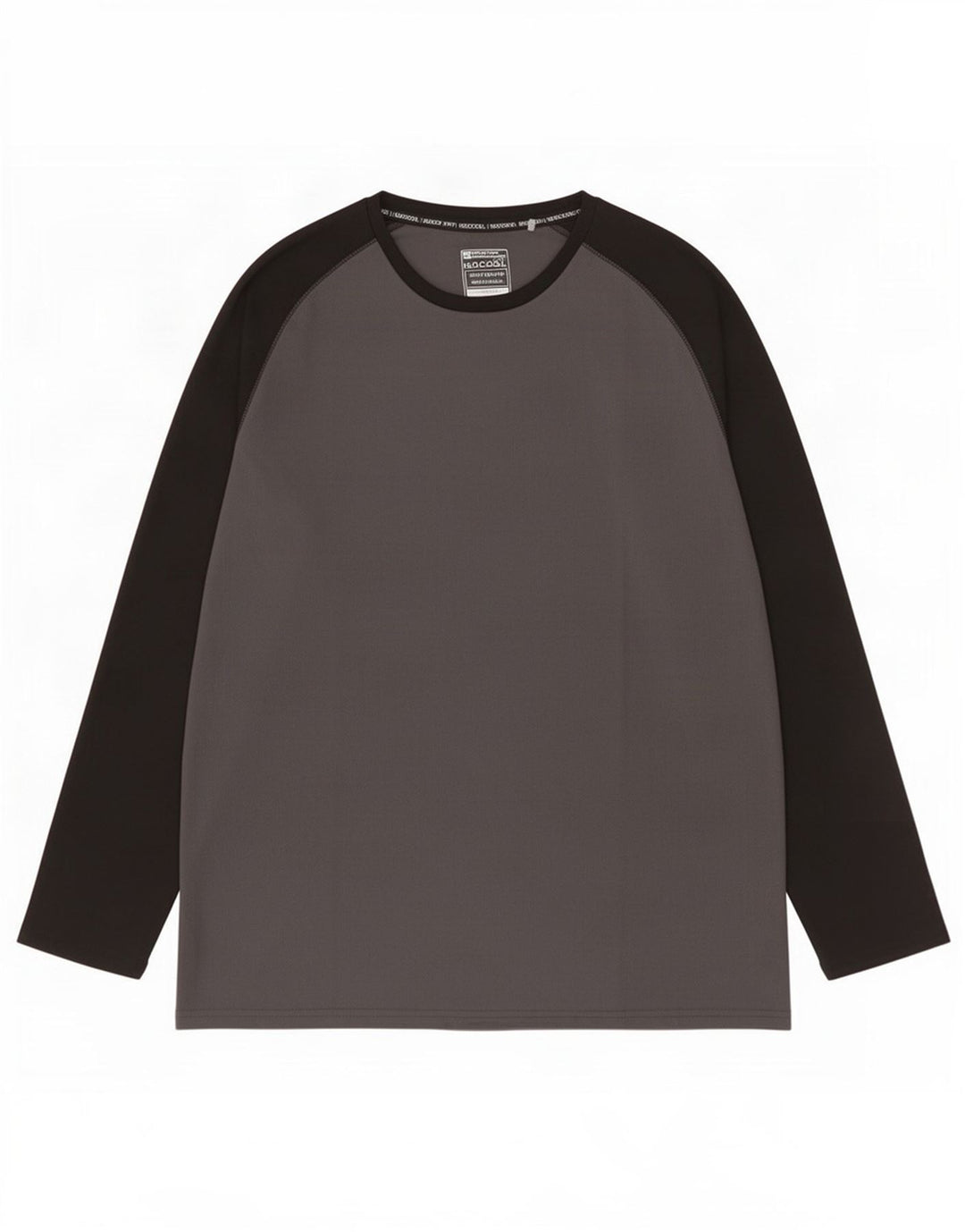 Mountain Warehouse Masculino IsoCool Top manga comprida 2XL cinza colorblock