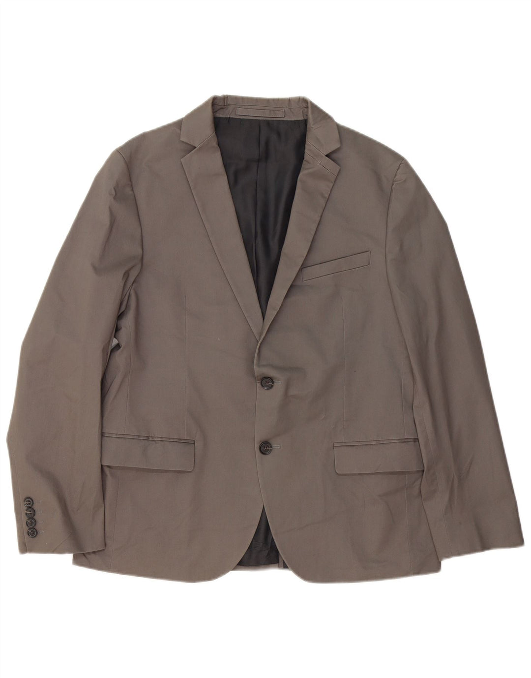 Jaqueta Blazer Marks & Spencer Masculina Autograph 2 Botões Reino Unido 42 Grande Cinza