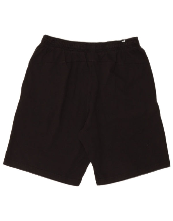 Puma Mens Graphic Sport Shorts Médio Preto
