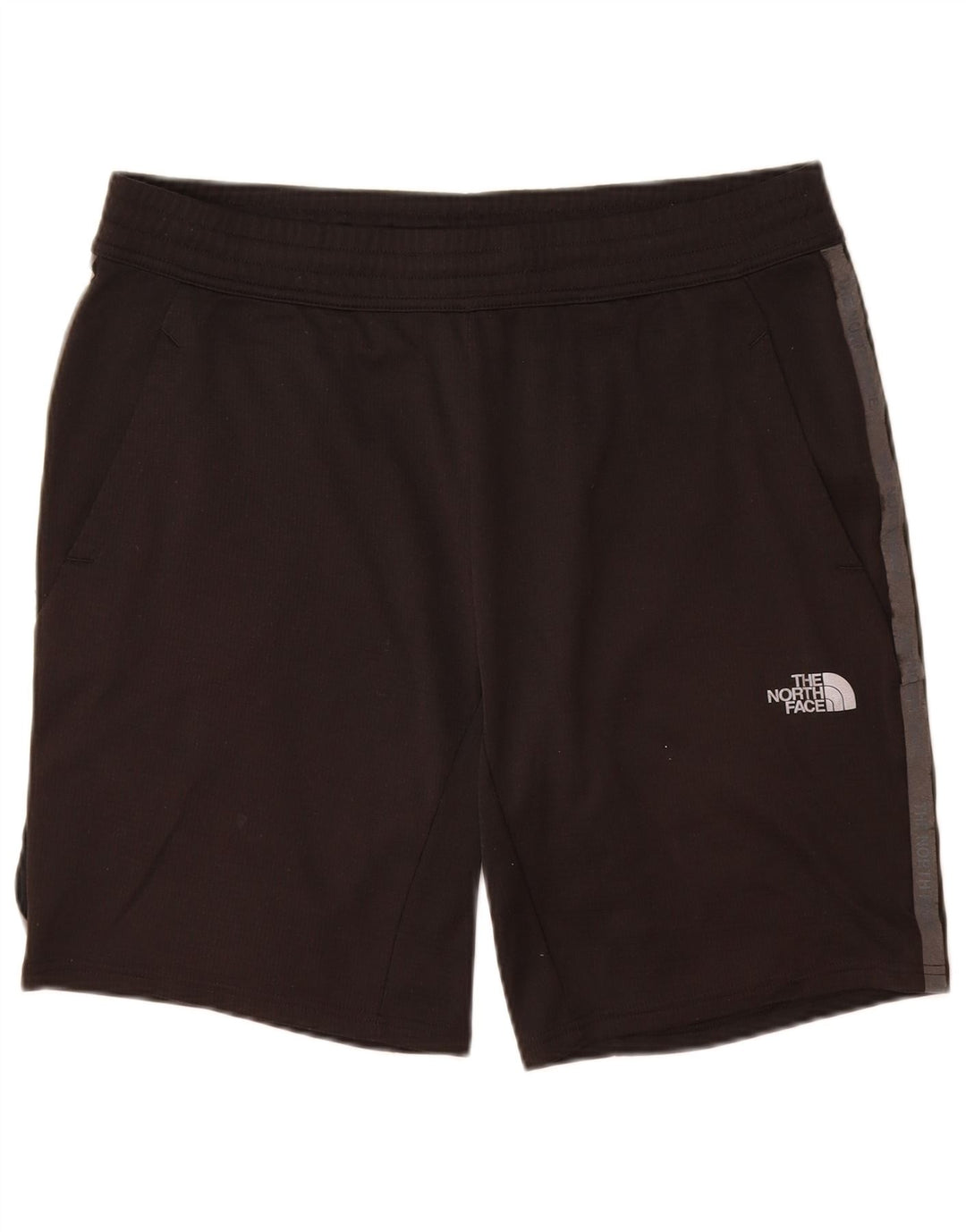 Shorts esportivos masculinos The North Face grande poliéster colorblock preto