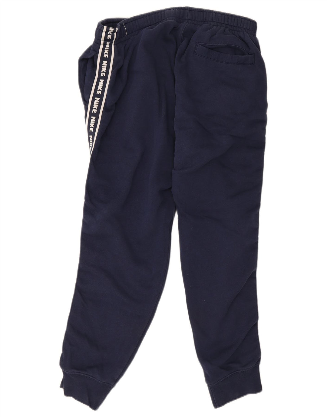 Calça esportiva Nike masculina gráfica joggers médio azul marinho algodão