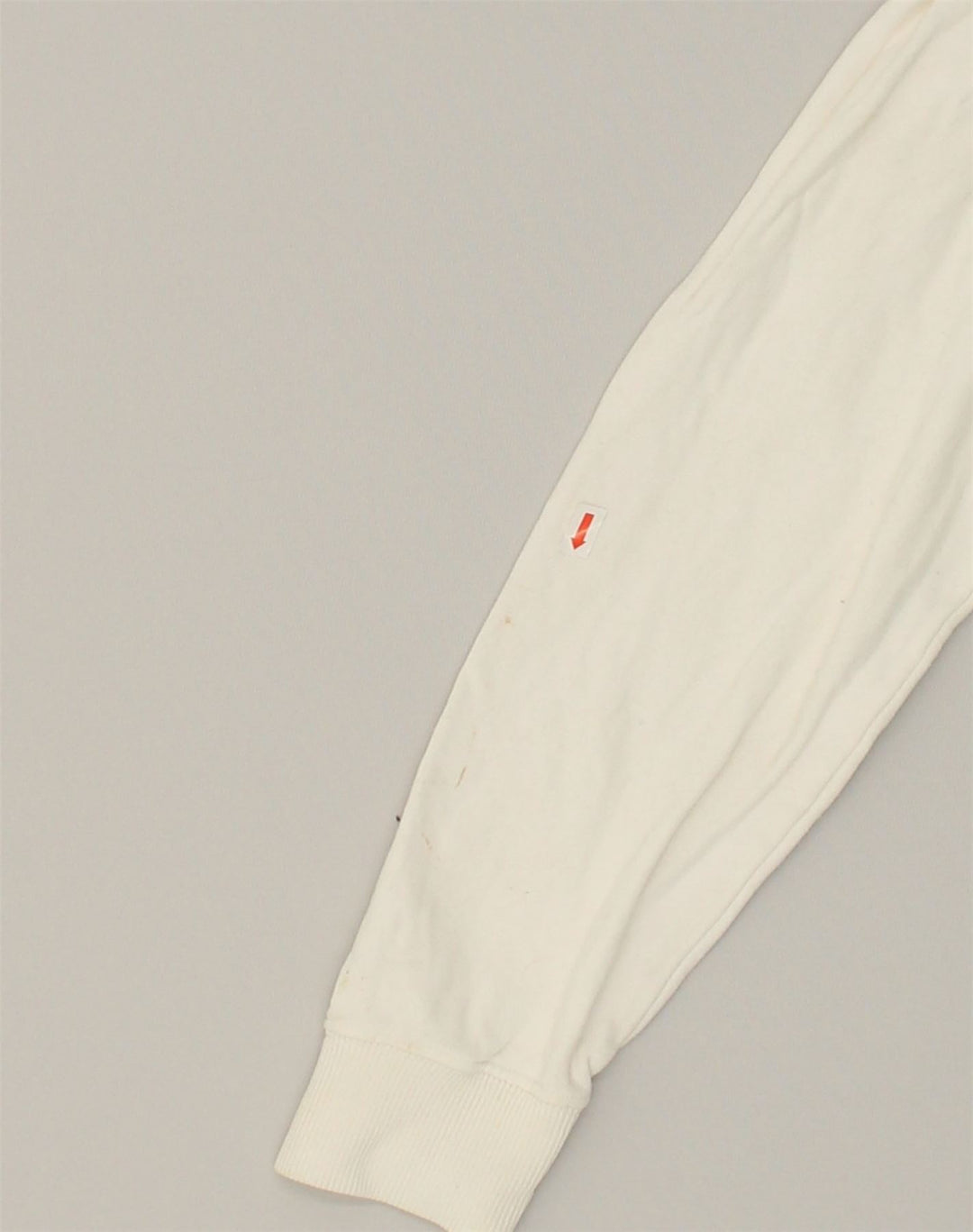 CHAMPION Womens Graphic Hoodie Jumper XS White Cotton | Vintage Champion | Thrift | Second-Hand Champion | Used Clothing | Messina Hembry 