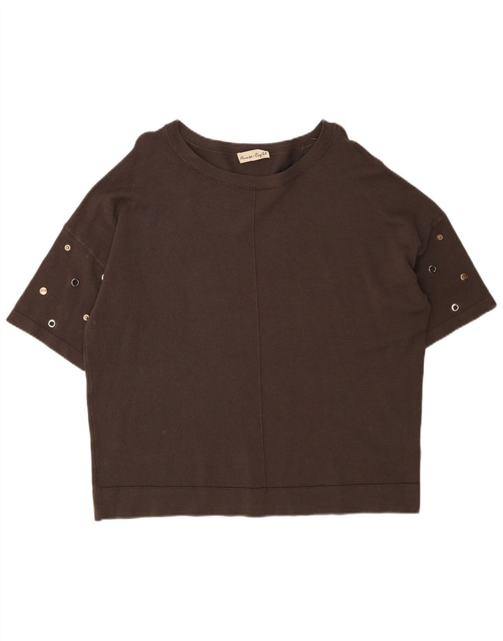 Suéter feminino PHASE EIGHT com gola canoa grande Reino Unido 16 grande verde