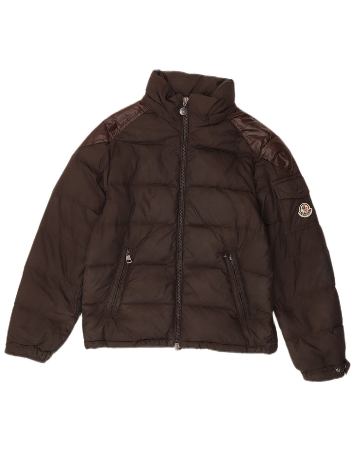 Moncler Jaqueta acolchoada para meninos 11-12 anos poliéster marrom