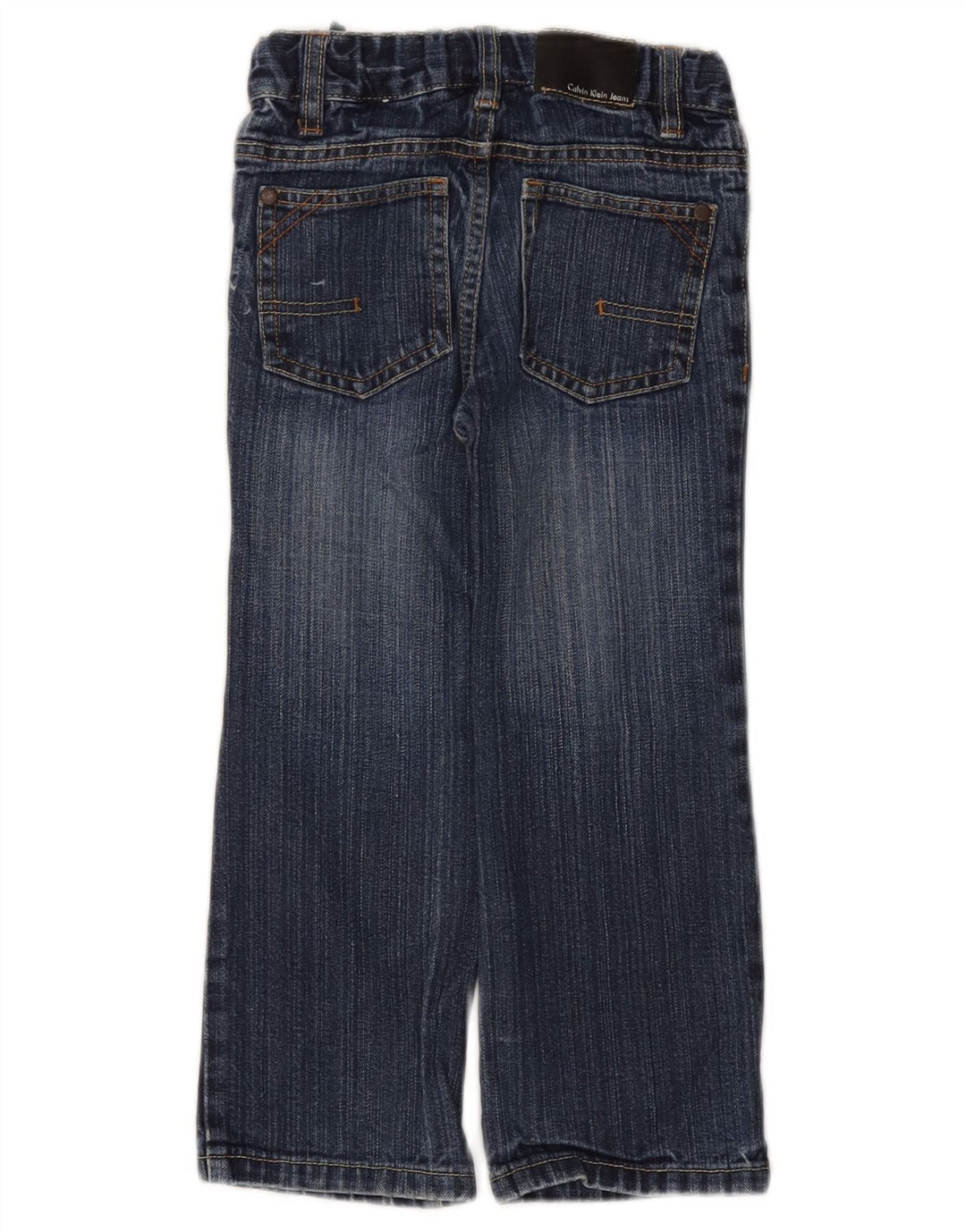 CALVIN KLEIN Meninos Jeans Retos 3-4 Anos W20 L17 Azul Algodão