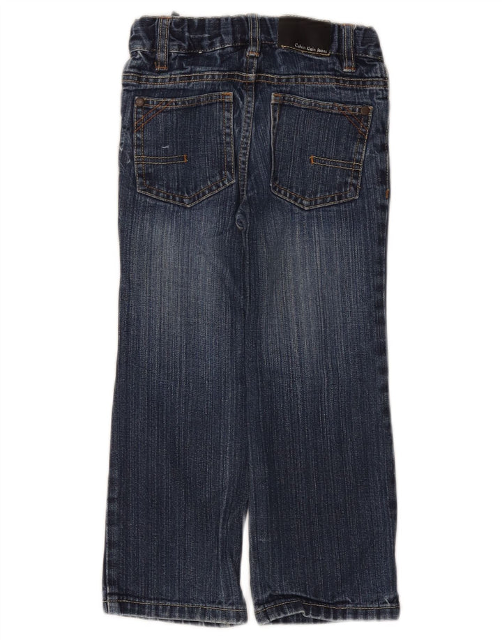 CALVIN KLEIN Meninos Jeans Retos 3-4 Anos W20 L17 Azul Algodão