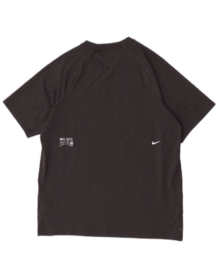 Camiseta Nike Masculina Dri Fit Top Grande Poliéster Preto