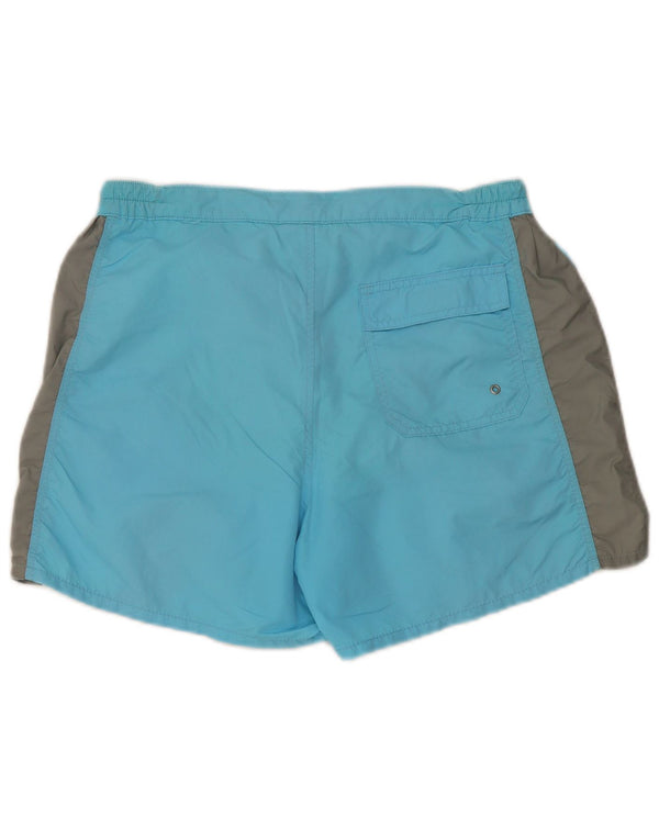 Shorts de natação masculino North Sails médio azul colorblock poliamida