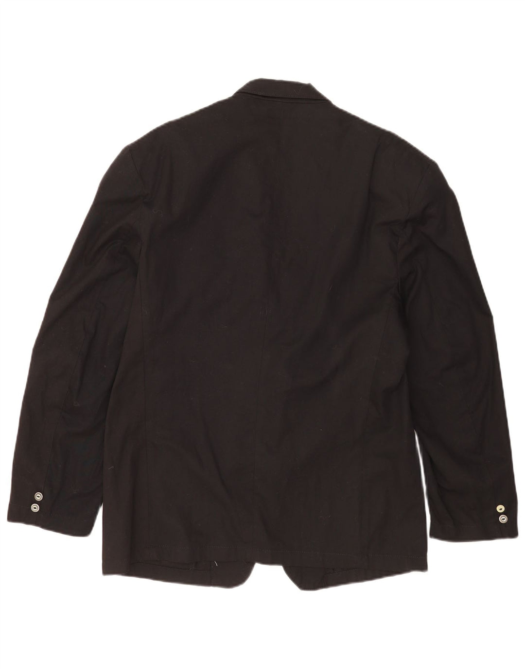 Jaqueta Blazer Masculina Mash com 2 Botões Reino Unido 40 Grande Algodão Preto