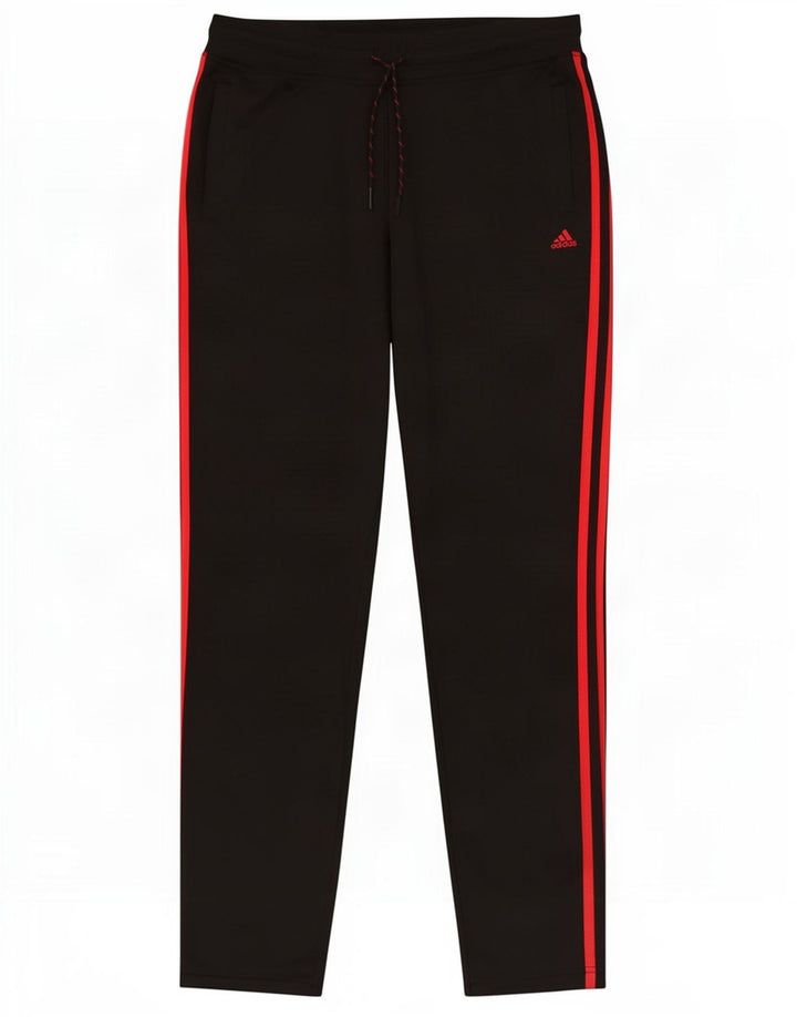 Calça Adidas Climalite Feminina UK 14 Médio Preto Poliéster