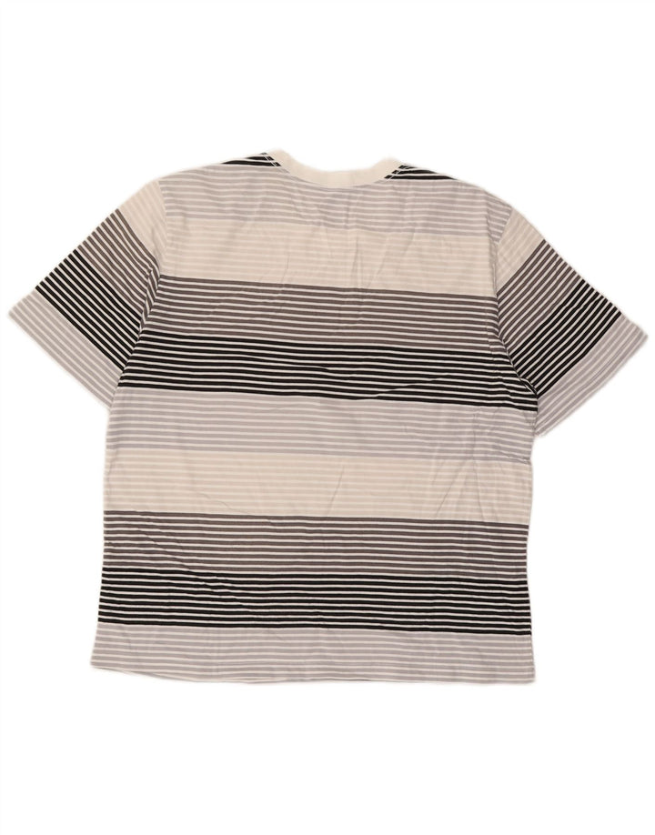 Camiseta masculina Nike Top XL cinza listrada