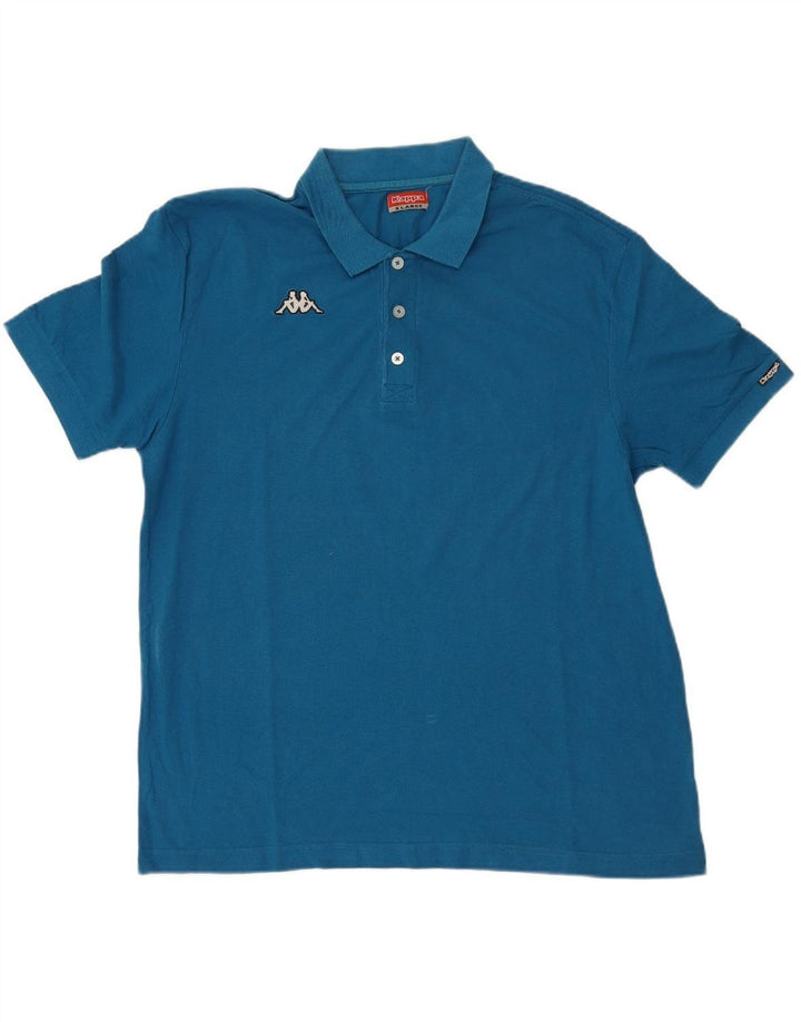 Camisa polo masculina KAPPA XL azul