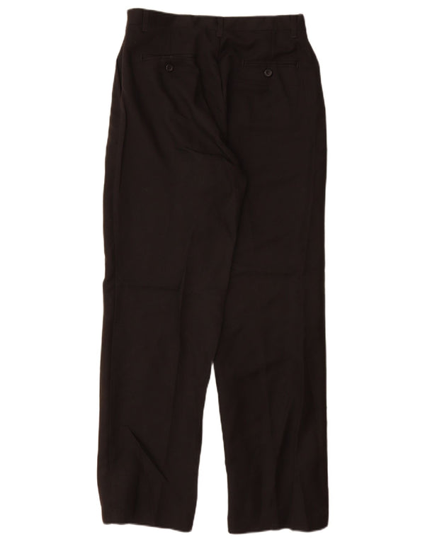 Calça Izod Meninos Terno Reto 15-16 Anos W28 L29 Poliéster Preto