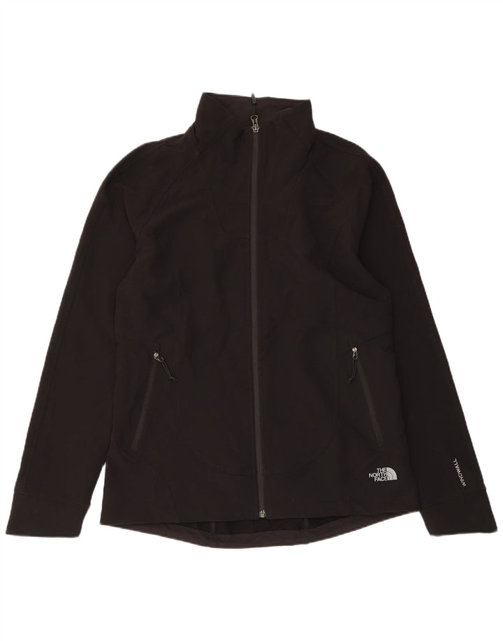 Jaqueta de treino feminina The North Face UK 14 poliéster preto médio
