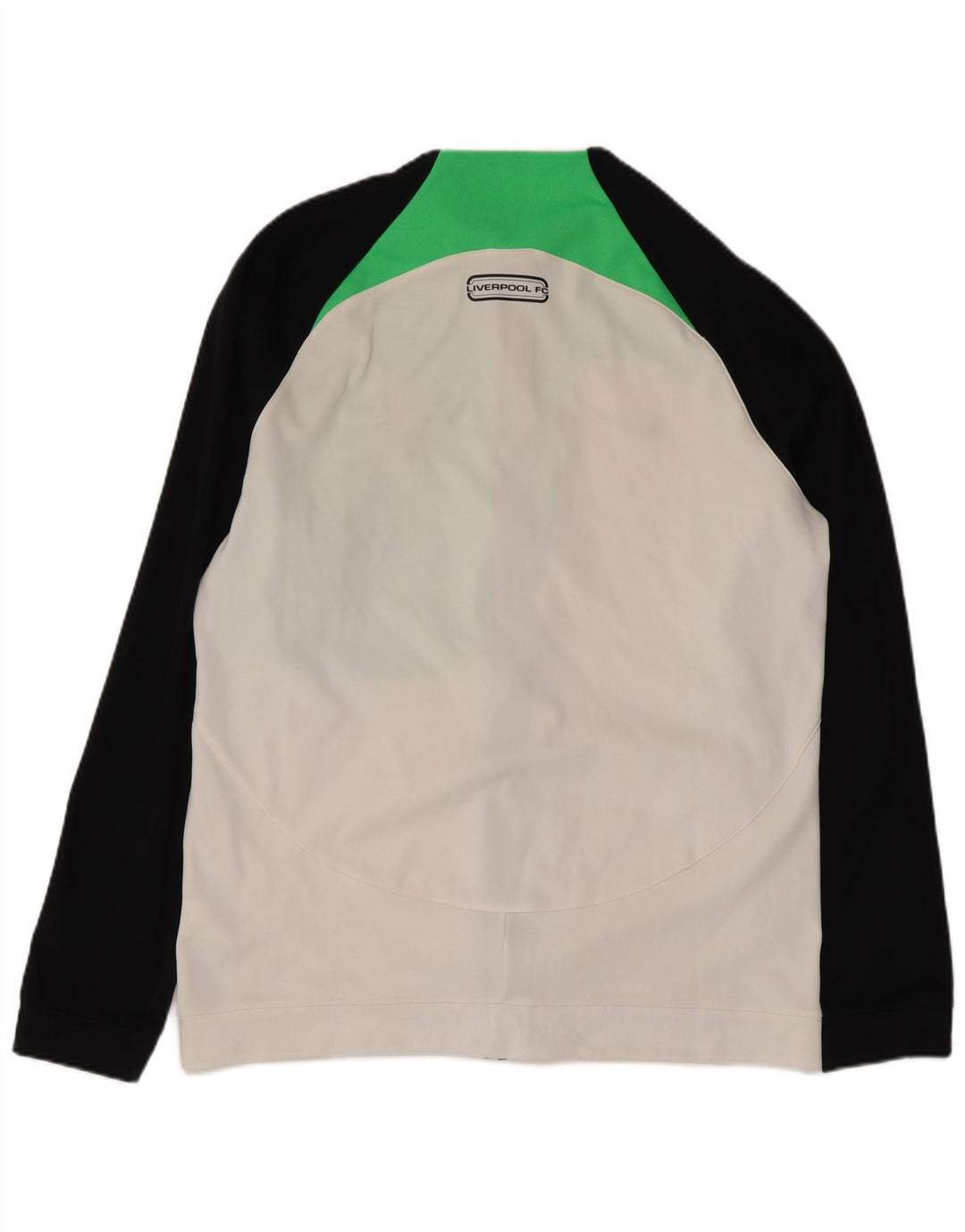 NIKE Mens Liverpool Slim Fit Tracksuit Top Jacket Grande Branco Colourblock