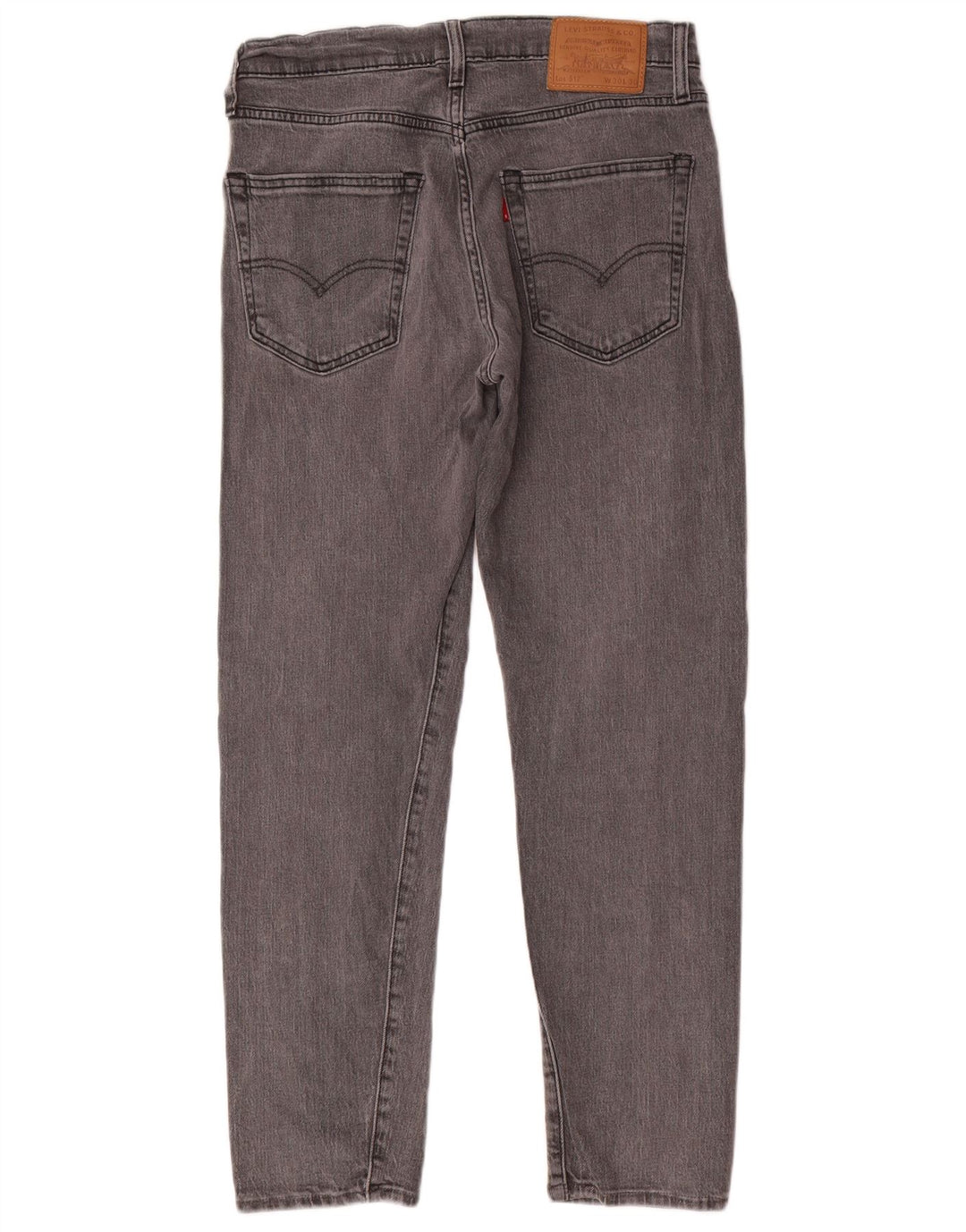 Calça jeans masculina Levi's 512 Slim Tapered W30 L30 cinza algodão