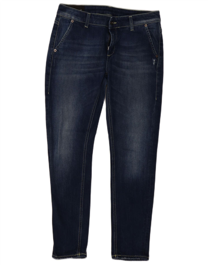 Dondup Jeans Skinny Feminino W30 L30 Azul Algodão