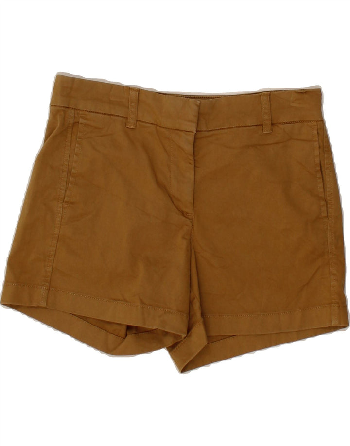 J. CREW Womens Chino Shorts US 2 XS W30 Brown Cotton Vintage J. Crew and Second-Hand J. Crew from Messina Hembry 
