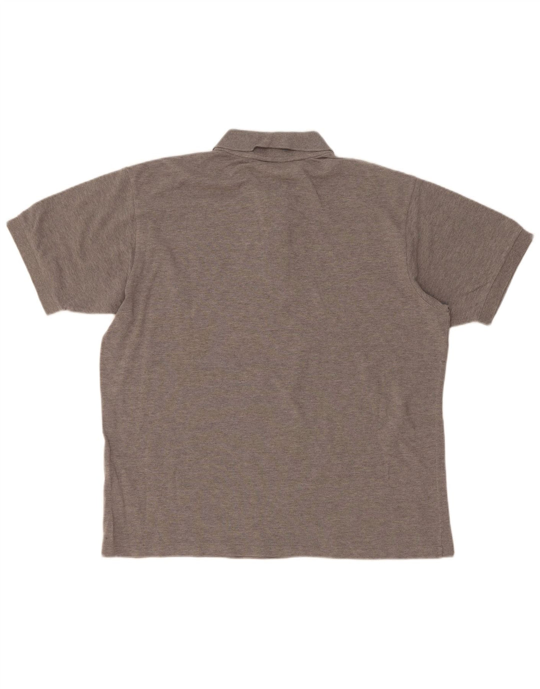 Camisa polo masculina Lacoste Classic Fit tamanho 7 grande algodão cinza