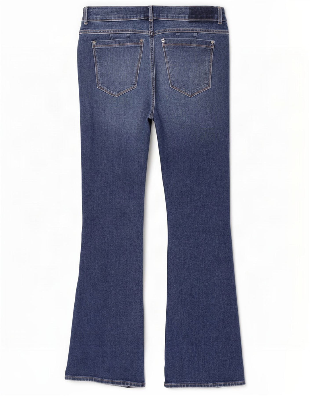 Jeans feminino Marks & Spencer Magic Slim Flared Reino Unido 14 Grande W30 L30 Azul