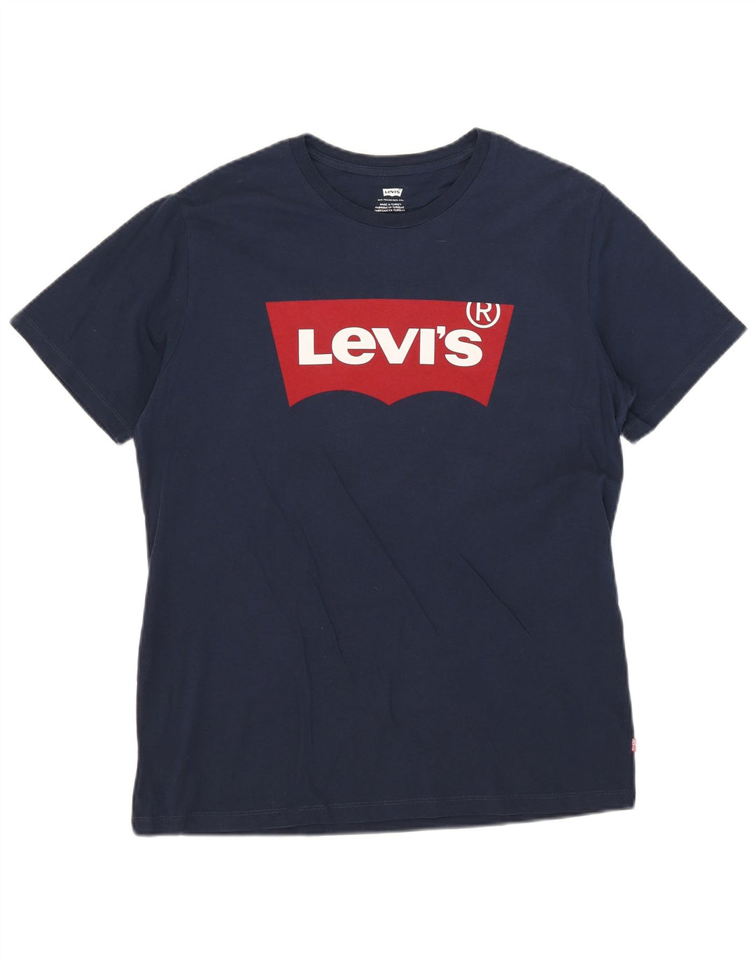 Camiseta gráfica masculina Levi's grande azul marinho