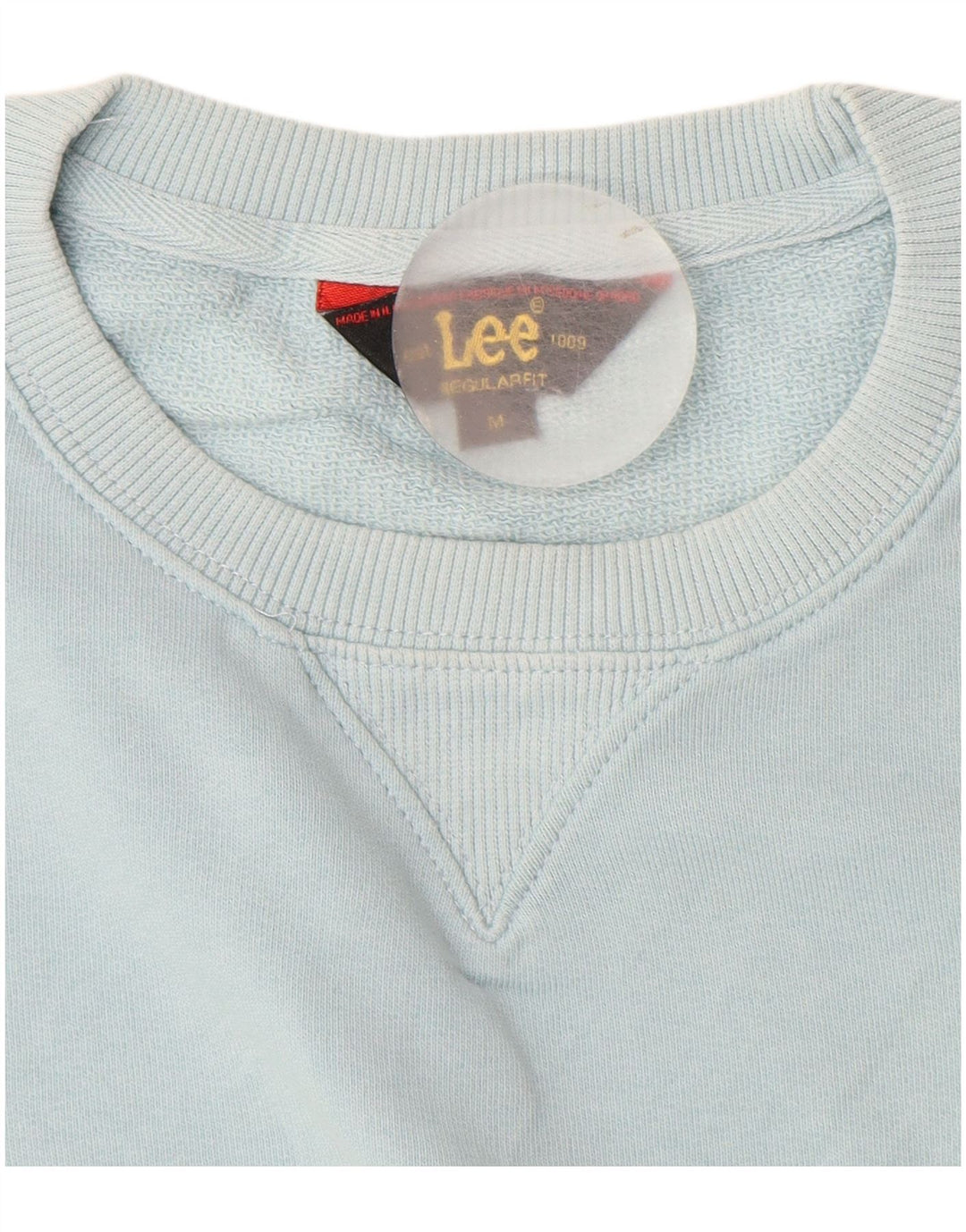 LEE Mens Regular Fit Suéter Suéter Médio Algodão Azul