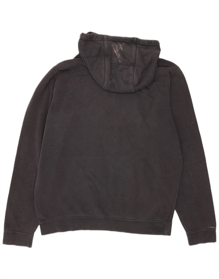 Nike Mens Hoodie Jumper Médio Algodão Preto