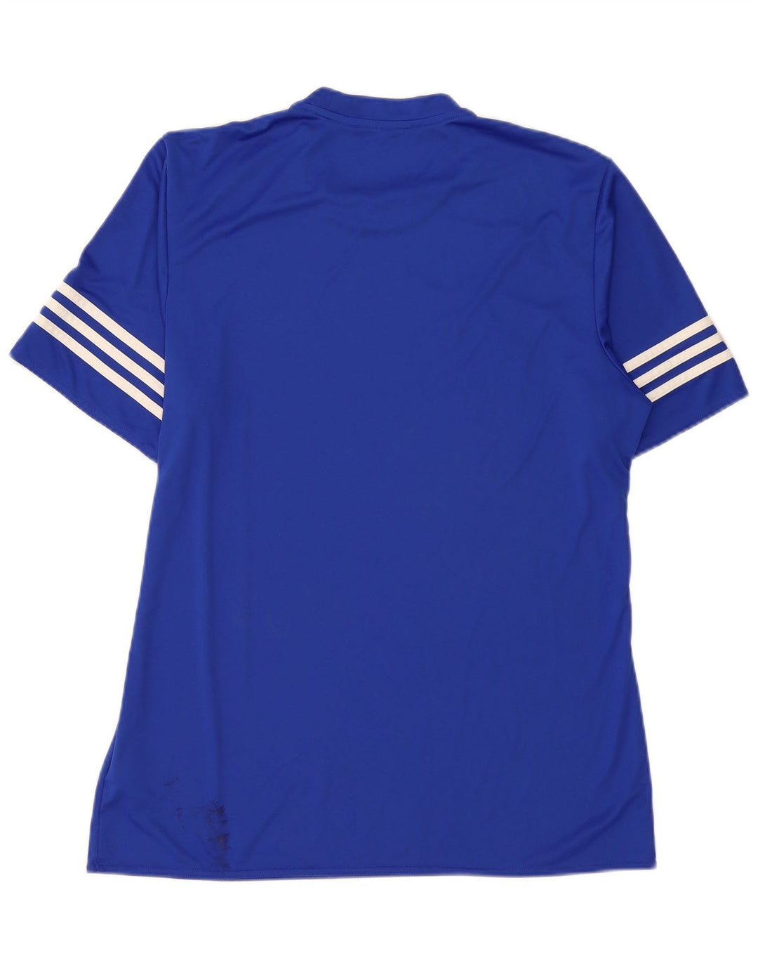 Adidas Mens Climalite Camiseta Top Grande Azul Poliéster