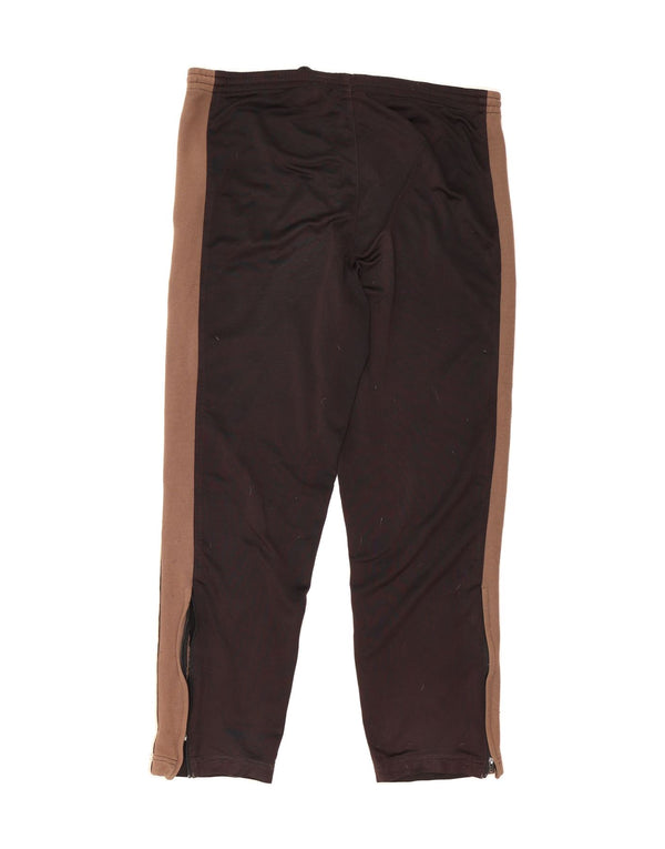 Calça de treino masculina LOTTO XL preta colorblock poliéster