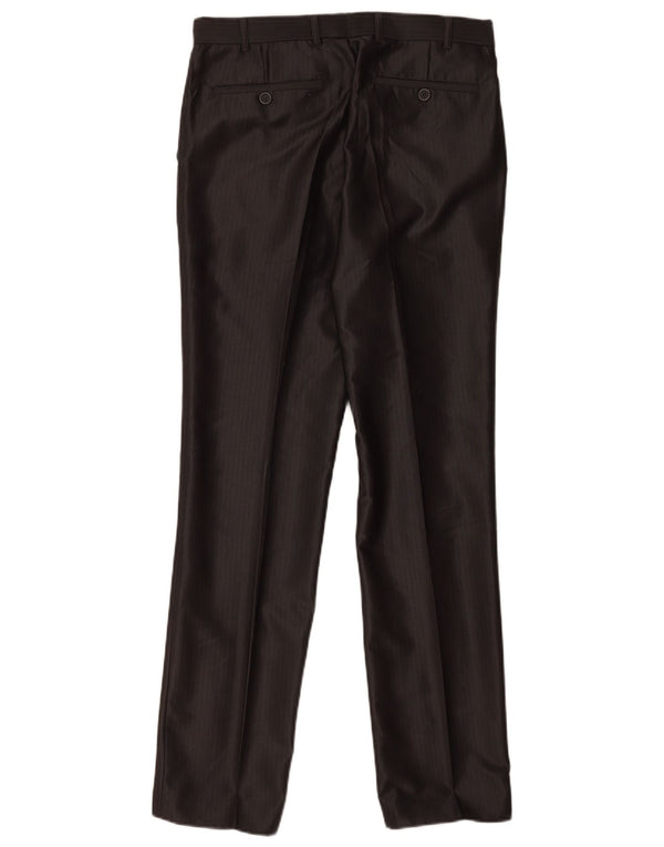 Angelo Litrico Masculino Calça Terno Reta IT 48 Médio W32 L33 Cinza