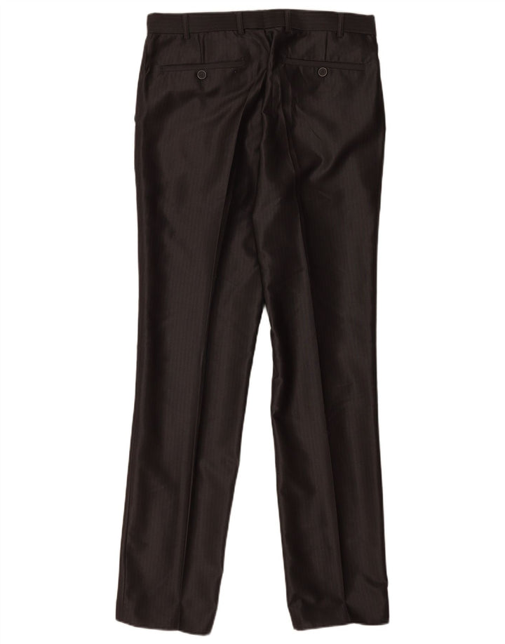 Angelo Litrico Masculino Calça Terno Reta IT 48 Médio W32 L33 Cinza