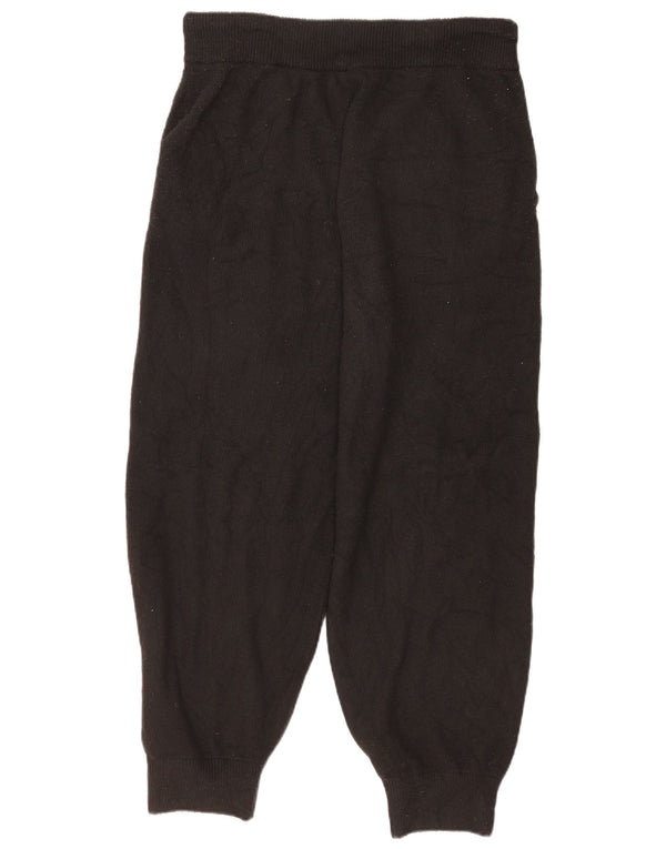 Jack Wills Calça feminina de treino de malha solta com corte solto Reino Unido 18 XL preto
