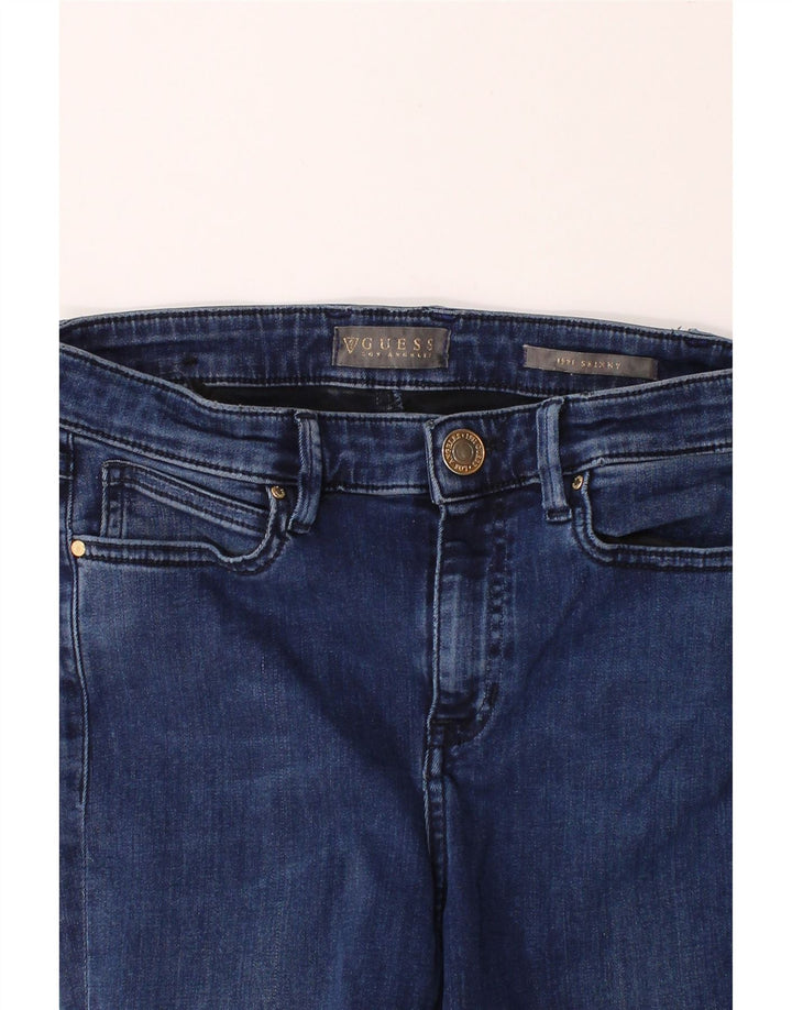 GUESS Womens Skinny Jeans W28 L30 Blue Vintage Guess and Second-Hand Guess from Messina Hembry 