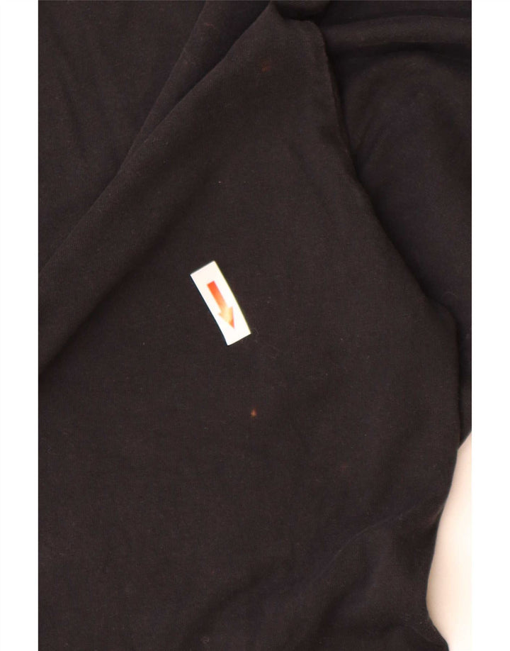 Puma Camiseta Masculina Top Médio Algodão Preto