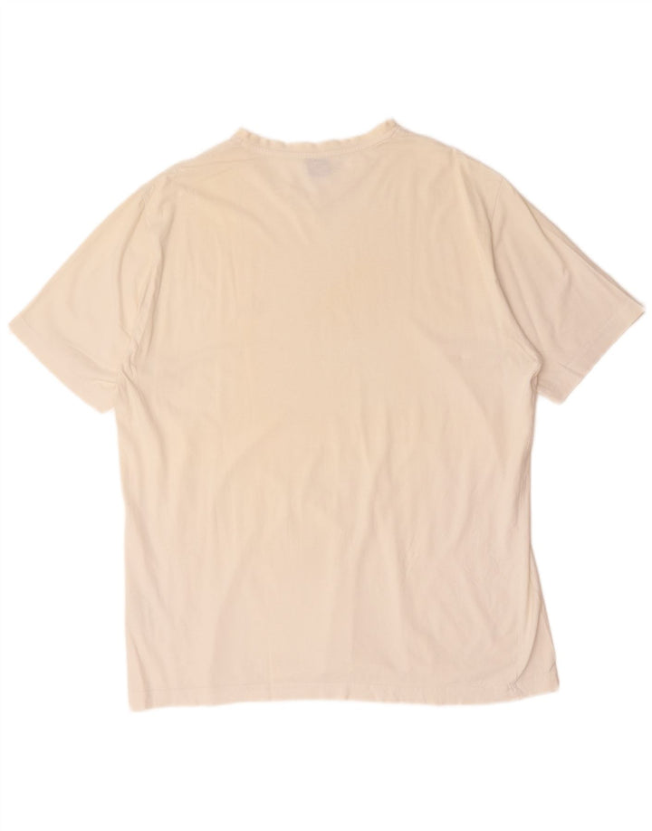 Camiseta masculina Hugo Boss Top XL algodão branco
