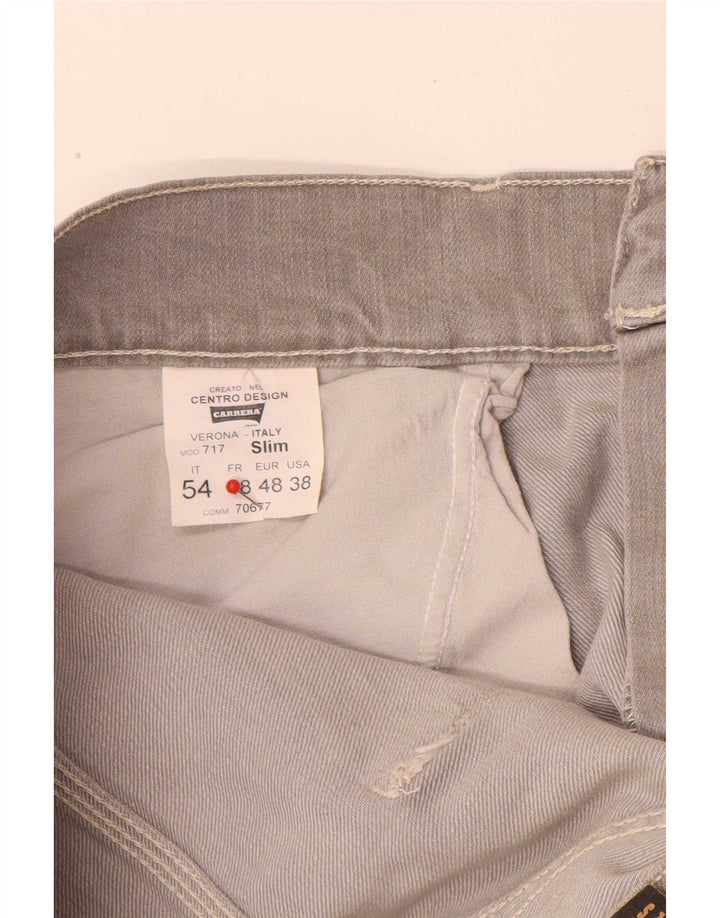 Carrera Masculino 717 Slim Jeans W38 L33 Cinza Algodão