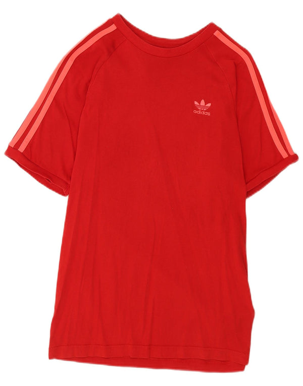 Camiseta Adidas Feminina Top UK 6 XS Algodão Vermelho