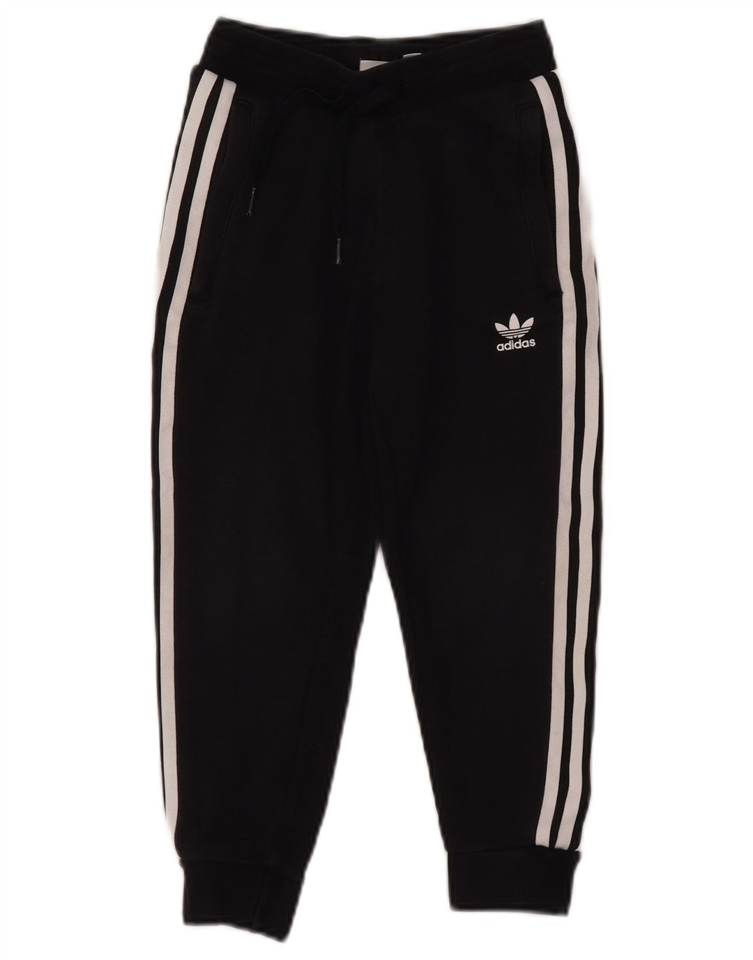 ADIDAS Meninos Calças de treino Joggers 6-7 Anos Algodão Preto