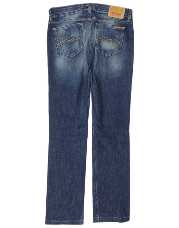 Meltin' Pot feminino Melia Slim Jeans W27 L34 algodão azul