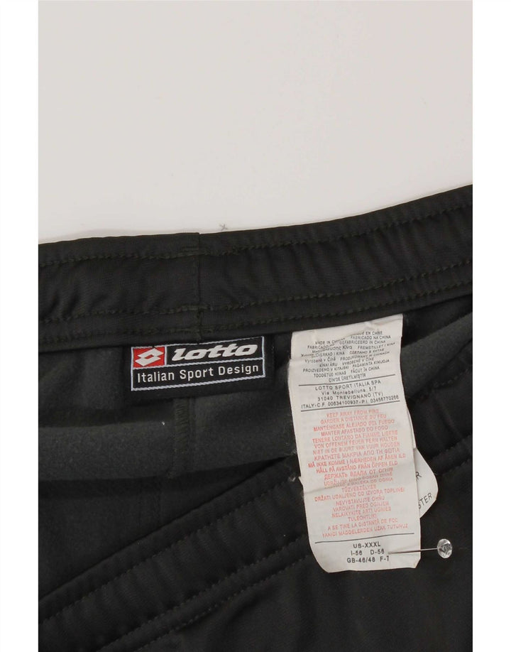 Calça de treino masculina Lotto UK 46/48 3XL poliéster cinza